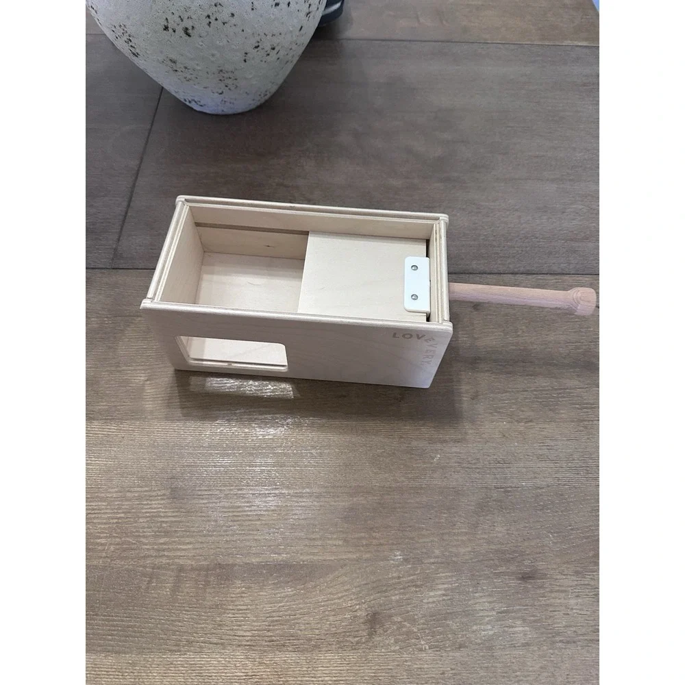 Lovevery Counting‎ Box Wooden  Developmental Baby Toy - Sliding Box